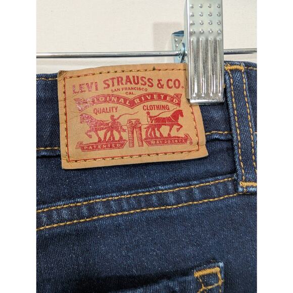 Levi’s 712 Slim Jeans Dark Wash Women’s Size 28 - Picture 6 of 8